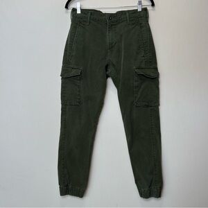 Levi's Olive Green Cargo Joggers